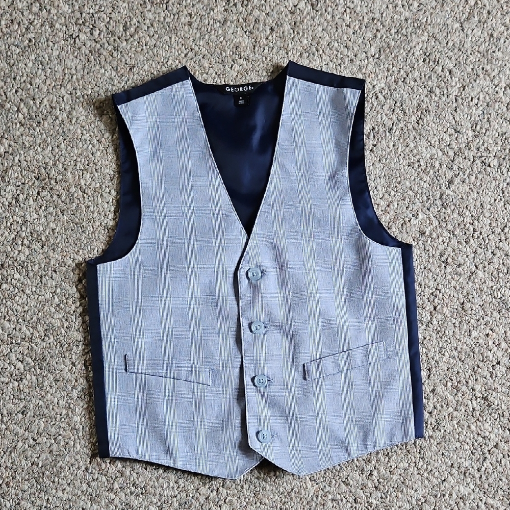 George Kid's Plaid Vest